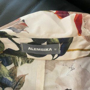 Alembika 100% Cotton Floral Dress - Medium